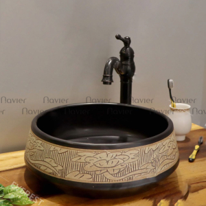  Chậu Lavabo Sứ Nghệ Thuật EVE-CĐ13