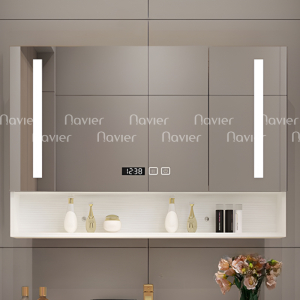 Tủ Gương Lavabo Nhựa PVC Navier NV-TG009