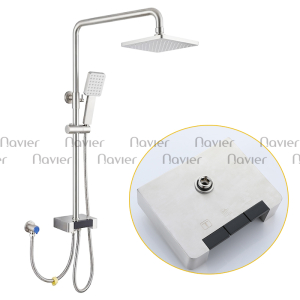 Sen Cây Tắm Lạnh Phím Đàn Inox 304 Cao Cấp Navier NV-8024