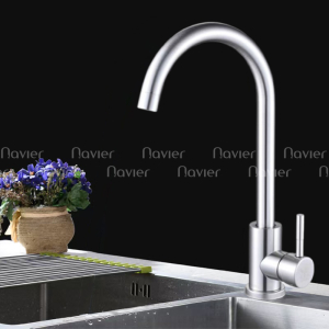 Vòi Chén Nóng Lạnh Inox 304 Cao Cấp Navier NV-6001