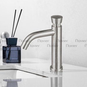  Vòi Lavabo Lạnh Inox Cao Cấp Navier NV-747