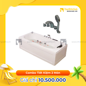 Combo Bồn Tắm Chân Yếm Kèm Bộ Vòi Cao Cấp Navier CBBT02