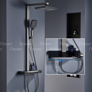 Sen Cây Tắm Phím Đàn Có Đèn Led Hiển Thị Nhiệt Độ Navier NV-879