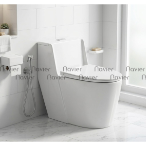 Bồn Cầu 1 Khối Cao Cấp Navier NV-1079