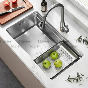 Chậu Rửa Chén 1 Ngăn Inox 304 Navier NV-7840A