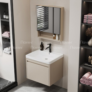 Tủ Lavabo Nhựa PVC Cao Cấp Navier NV-627BT-50