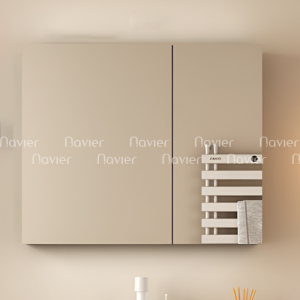 Tủ Gương Lavabo Nhựa PVC Navier NV-TG001