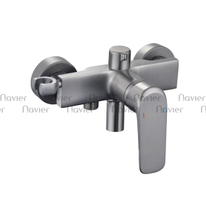 Củ Sen Tắm Nóng Lạnh Đồng Thau Mạ Xám Cao Cấp Navier NV-859C