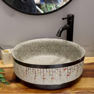 Chậu Lavabo Sứ Nghệ Thuật EV-CĐ26
