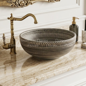 Chậu Lavabo Sứ Nghệ Thuật  EV-CĐ08