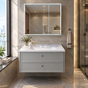 Tủ Lavabo Nhựa PVC Cao Cấp Navier NV-1855