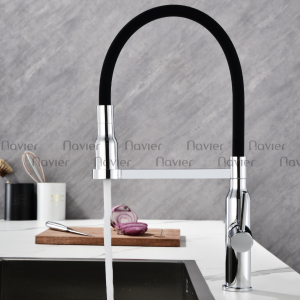 Vòi Rửa Chén Nóng Lạnh Đồng Thau Navier NV-6005