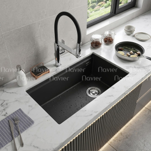 Chậu Rửa Chén Đá 1 Hộc  Navier NV-ST8046