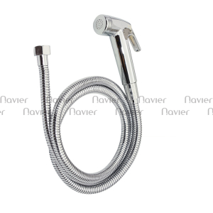 Vòi Xịt Vệ Sinh Inox 304 Dây Kim Loại Chống Xoắn Cao Cấp Navier NV-0102