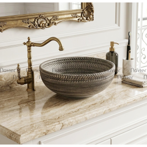 Chậu Lavabo Sứ Nghệ Thuật  EV-CĐ08