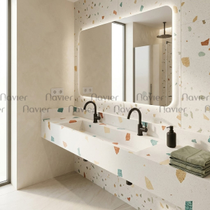 Bàn Lavabo Đá Mài Cao Cấp Navier NV-479