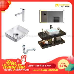 Combo Kệ Đá 2 tầng SIêu Tiết Kiệm Navier CBKD17