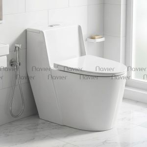 Bồn Cầu 1 Khối Cao Cấp Navier NV-1079