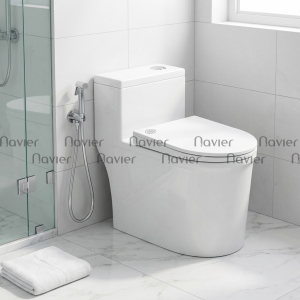 Bồn Cầu 1 Khối Cao Cấp Navier NV-1070