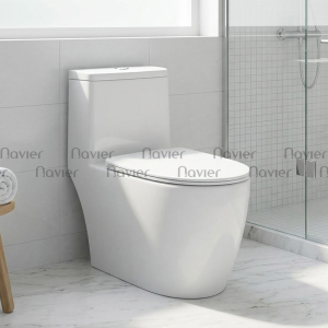 Bồn Cầu 1 Khối Cao Cấp Navier NV-9086