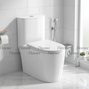 Bồn Cầu 1 Khối Cao Cấp Navier NV-1074