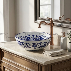 Chậu Lavabo Sứ Nghệ Thuật EVE-CĐ02