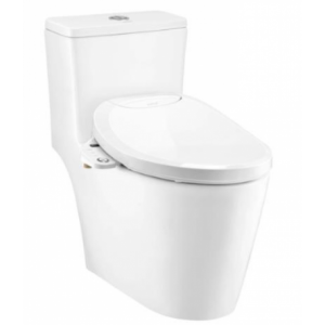 Bàn Cầu 1 Khối Nắp Điện Tử Chính Hãng COTTO C110507(CV7) Harmony