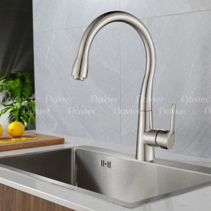 Vòi Rửa Chén Nóng Lạnh Đúc Inox 304 Cao Cấp Navier NV-6028