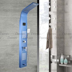 Sen Thuyền Massage Xanh Dương Inox 304 Hiển Thị Nhiệt Độ Navier NV-871X