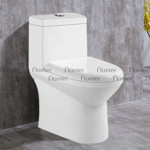 Bồn Cầu 1 Khối Nhập Khẩu Cao Cấp Navier NV-1027
