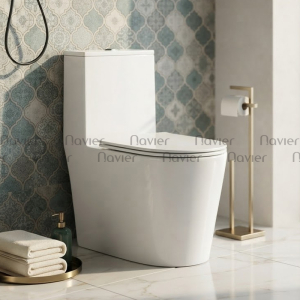 Bồn Cầu Một Khối Cao Cấp Navier NV-1073