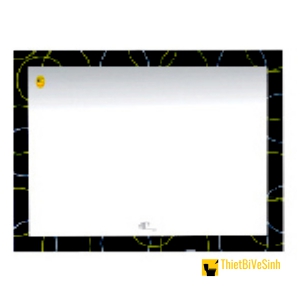 Gương Phòng Tắm Hình Chữ Nhật 60x50 Navier NV-1402N