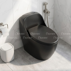 Bồn Cầu Trứng Liền Khối Cao Cấp Navier NV-1056D